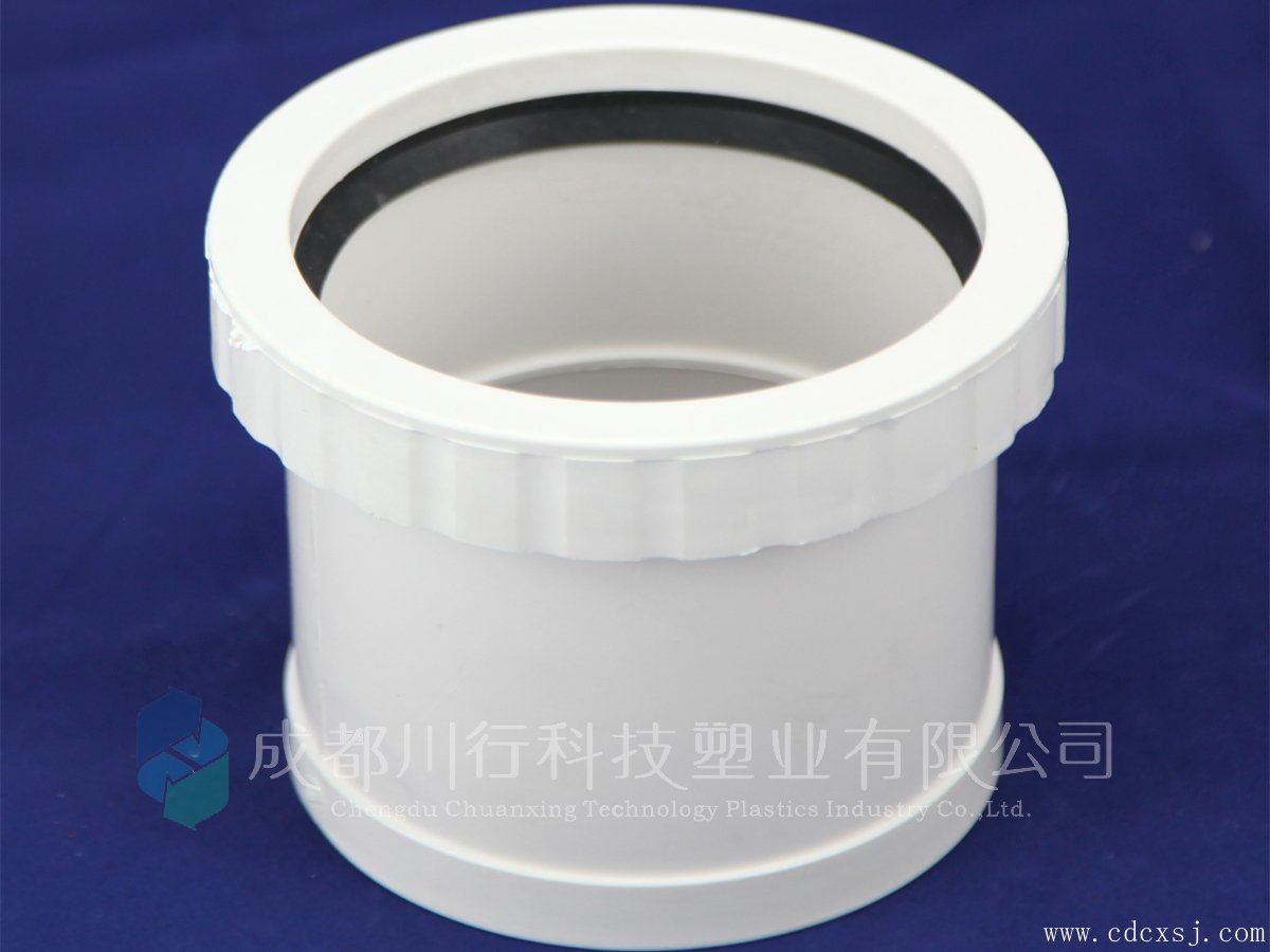 川行塑业产品展示图-PVC带丝伸缩节