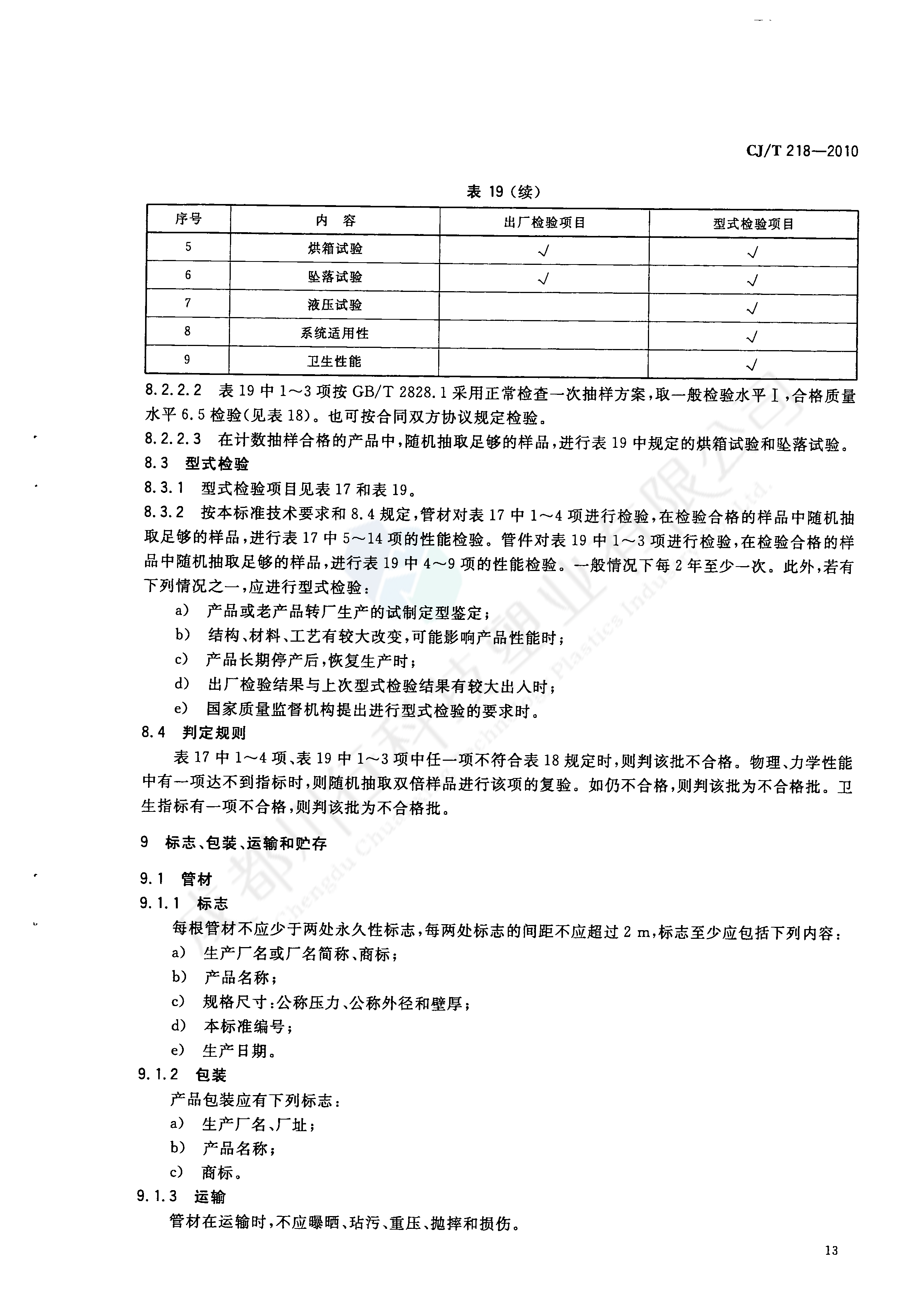 给水用丙烯酸共聚聚氯乙烯管材及管件执行标准(15)